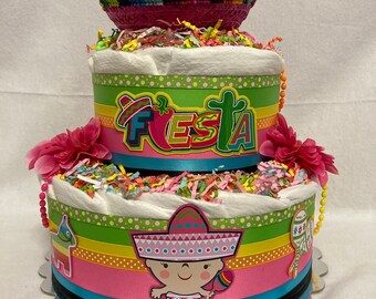 mexican diaper cake