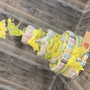 Shower of Love Baby Diaper Cake Sprinkle Centerpiece Gift