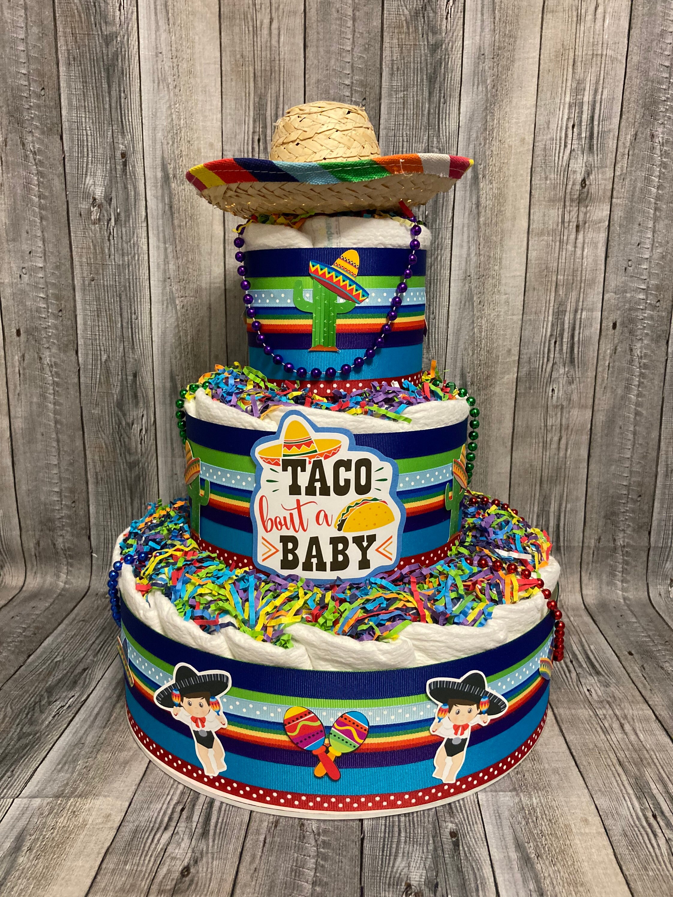 Mexican Diaper Cake 3d mon