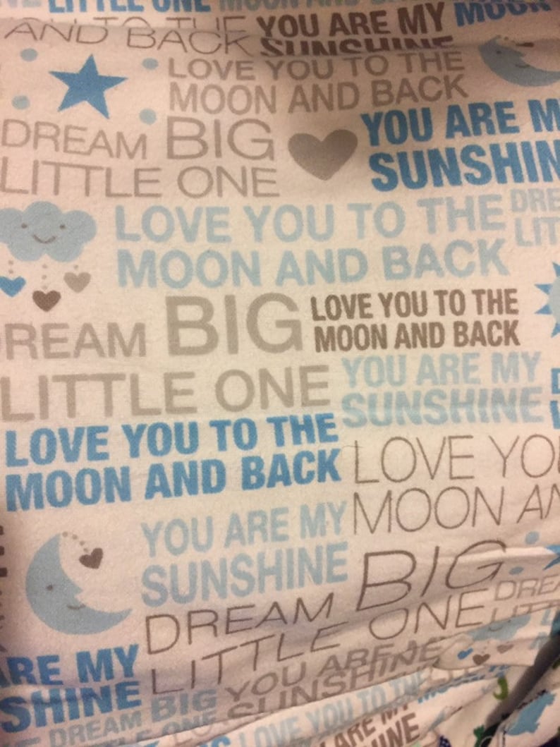 Baby Diaper Cake Love You to the Moon and Back GENDER and COLOR OPTIONS Shower Gift Centerpiece Boys Girls Neutral image 10