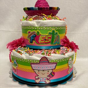 mexican diaper cake