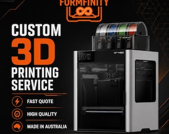 Custom 3D Printing Service | Multi-Colour PLA, PETG, ABS Prints (Australia)