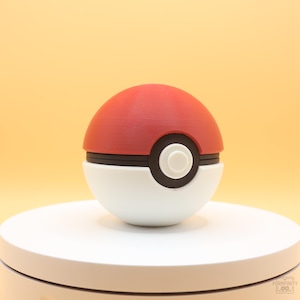 Pokemon Ball Storage Case - Pokeball Container Box