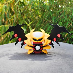 Dialga Palkia Giratina Pokéball 3D Printed Figures: Sinnoh Trio