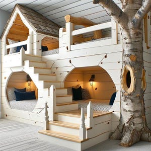 200+ Kinderzimmer Ideen Digitaler Download | Etagenbett und kleiner Raum Designs | Kinderzimmer Dekor Geschenk für Eltern und Heimwerker