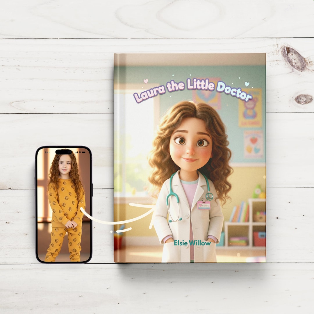 Personalized Doctor Storybook for Kids. Custom Photo Medical Adventure ...