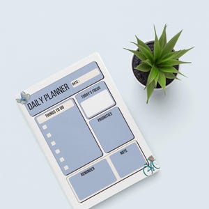 Undated Digital Daily Planner: Minimalist iPad Planner for GoodNotes