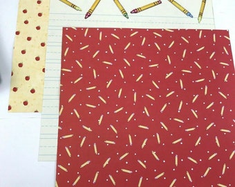 Wrestling 12 x 12 Scrapbook Paper Acid Lignin Free Cardstock