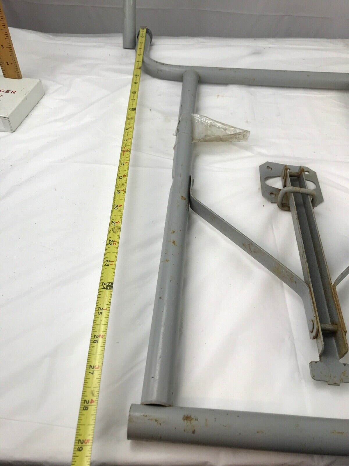 Silver Metal Table Legs Folding Vintage Etsy