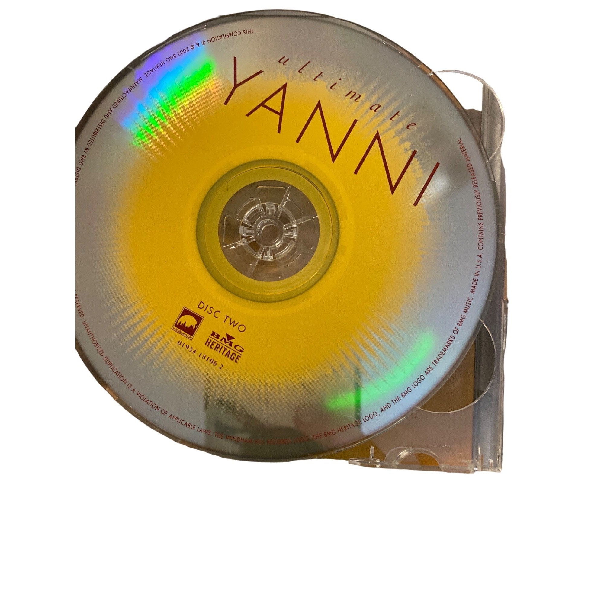 Ultimate Yanni 2 Disc Set Music Cd - Etsy