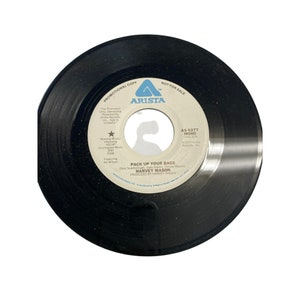 Vintage 7” vinyl record 45 RPM Harvey Mason pack up your bags