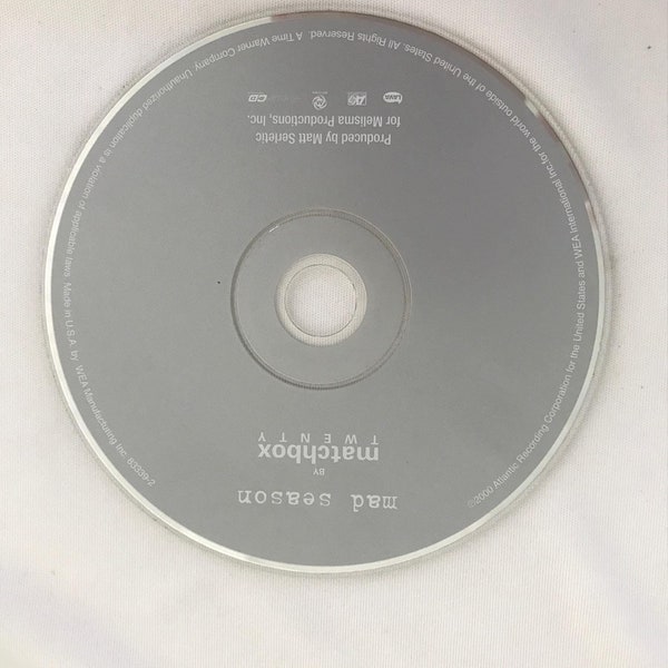 AS IS Matchbox 20 Mad Season music CD