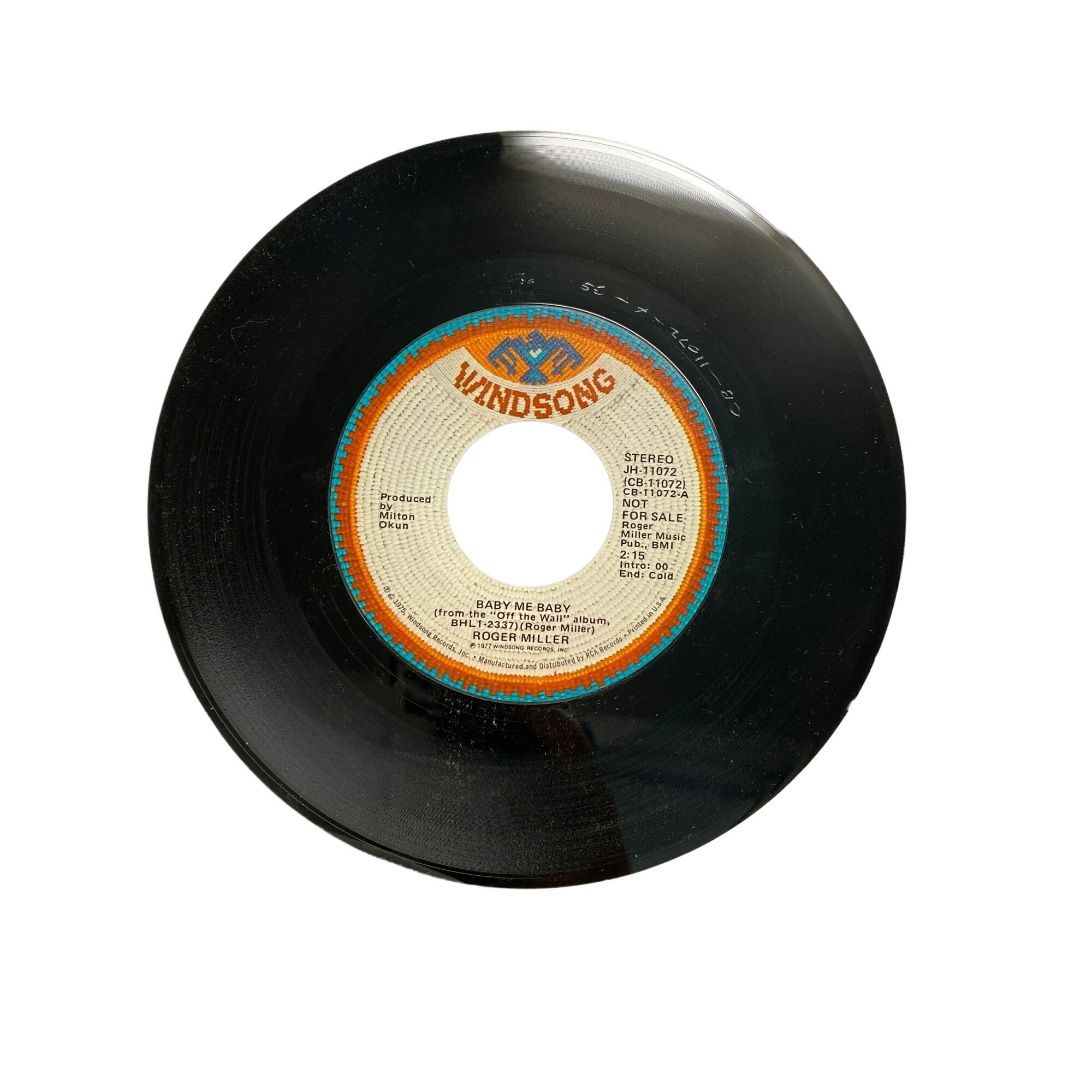 BABYL レコード Vintage 7” 45 RPM Vinyl Record Roger Miller Baby My Baby - Etsy
