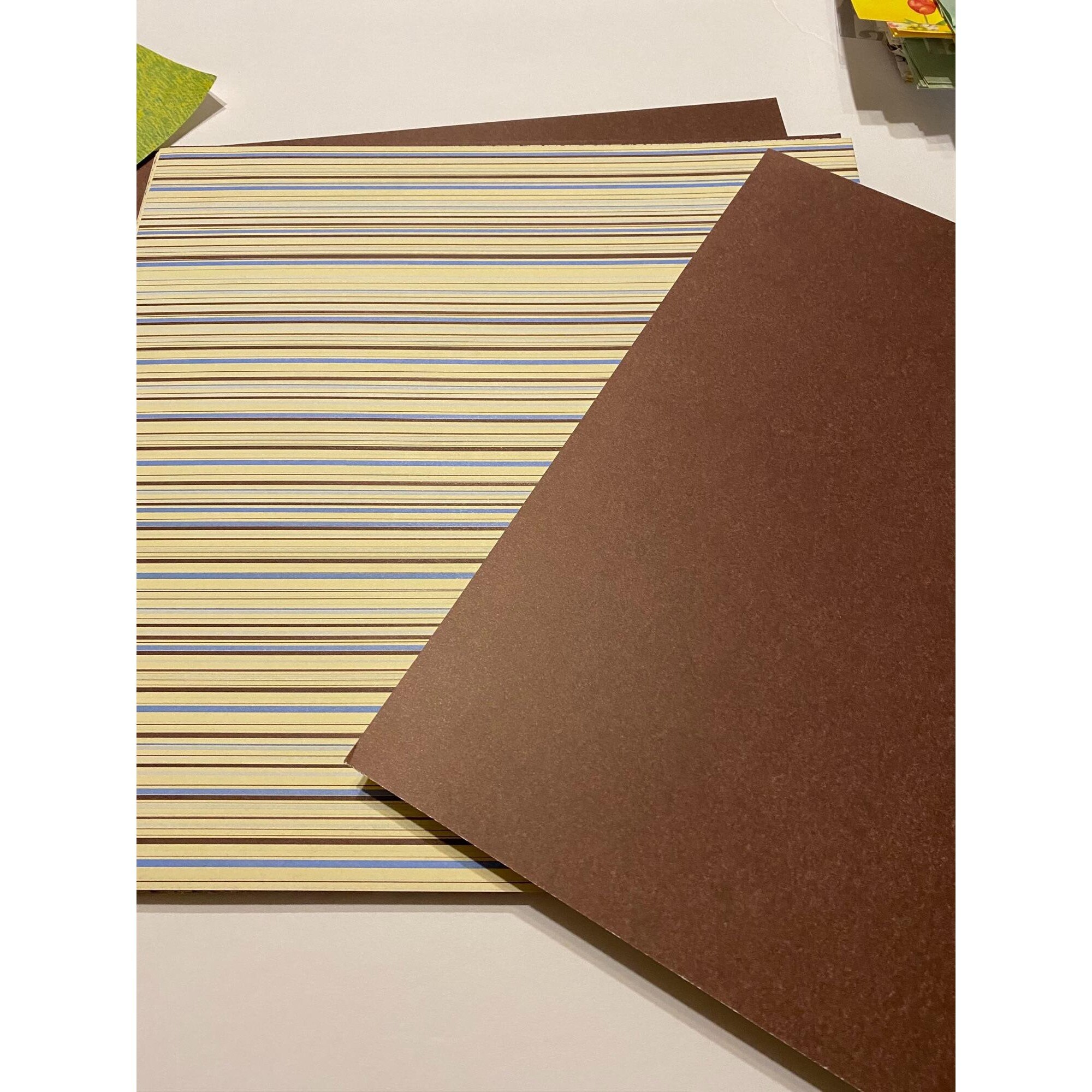 Paperhues Decorative Scrapbook Papers 12x12 Pad, 50 Sheets