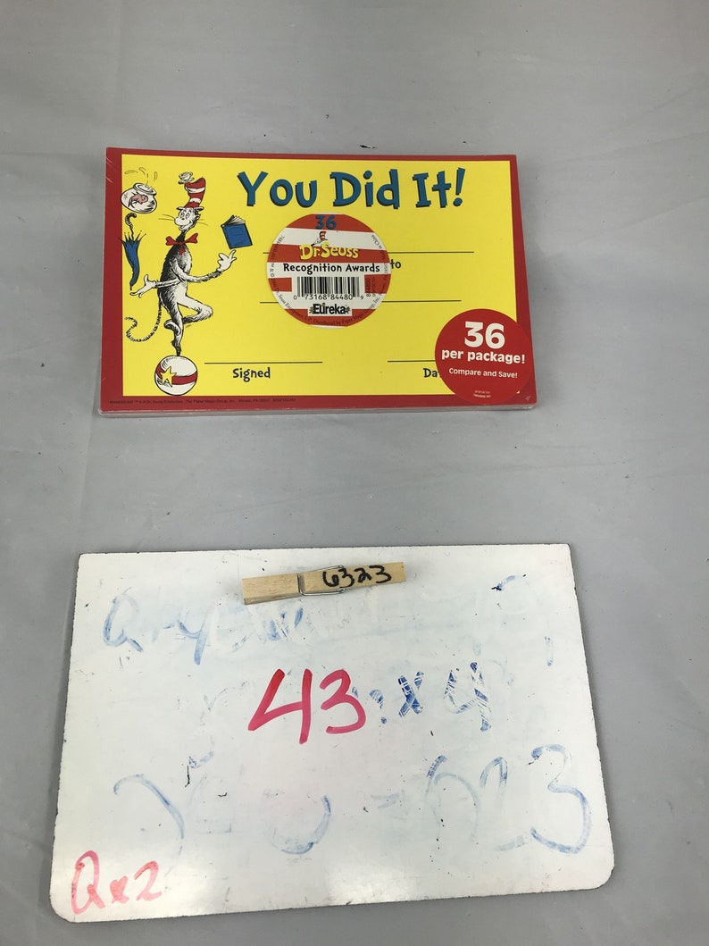 Dr. Seuss Cat in the Hat Award Certificates Etsy
