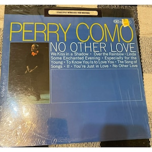 Vintage Perry Como no other love  vinyl record