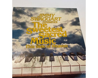 Vintage Vinyl Record Jimmy Swaggart the sweetest sacred music this side of heaven