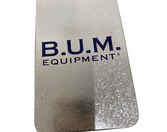 Vintage bum equipment collectible gift tin advertising