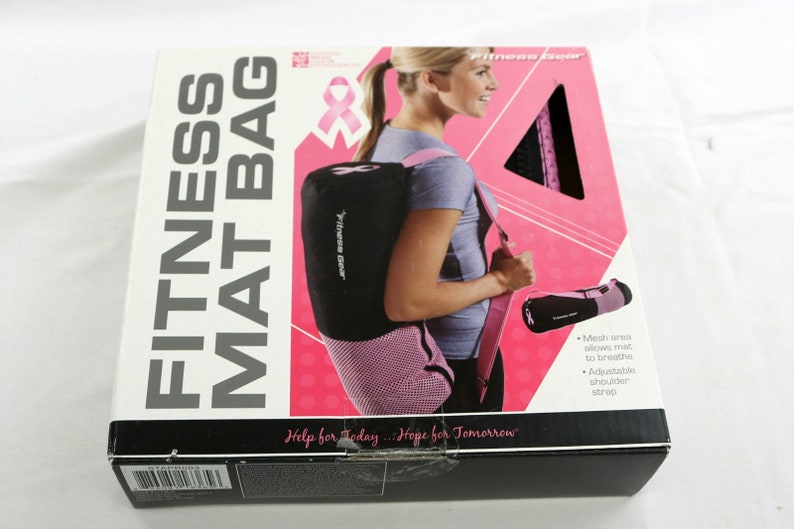 Fitness Mat Bag Breast Cancer Awareness Nip Etsy