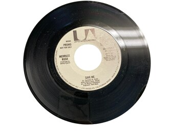 Vintage 7" 45 RPM disco de vinilo Merrilee Rush Sálvame