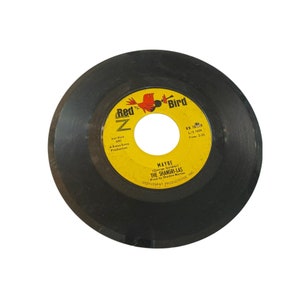 Vintage 7” 45 RPM vinyl record The Shangri-Las shout maybe