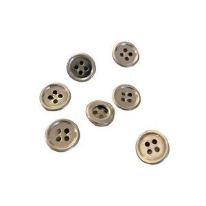 2 Hole Wooden Button 13/16 (20mm) 32L Sewing Buttons #746