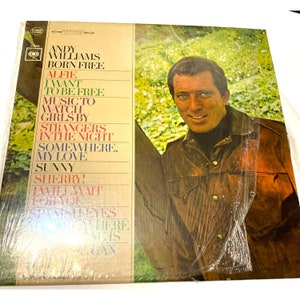 Vintage Andy Williams Born Free vinyl record