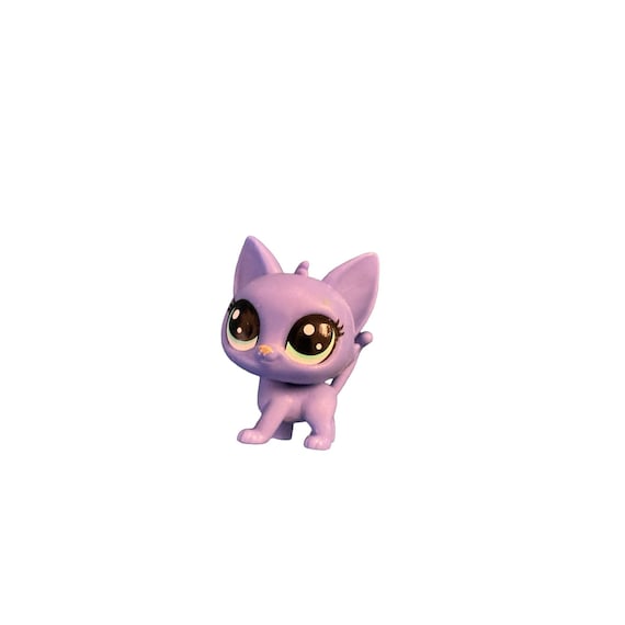 Lps purple 2025 shorthair cat