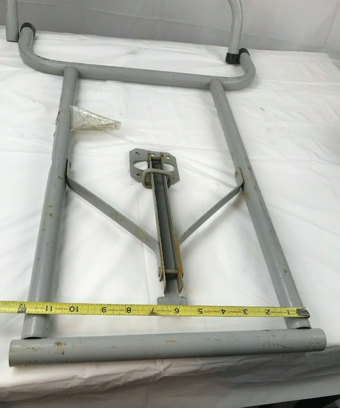 Silver Metal Table Legs Folding Vintage Etsy