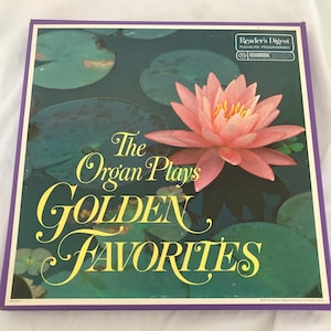 Vintage The organ plays Golden Favorites record