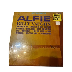 Płyta winylowa Vintage Paramount Pictures Alfie soundtrack Billy Vaughn
