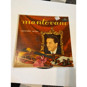 Vintage Schallplatte Mantovani Opernarien