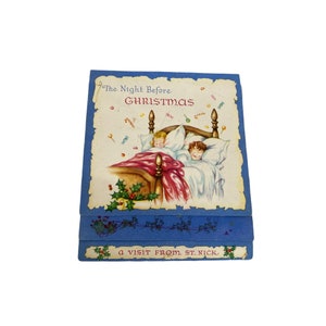 AS IS Vintage Christmas greeting card ephemera 1940&#39;s?