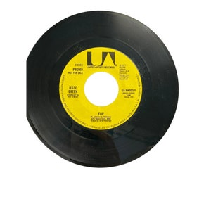 Vintage 7” 45 RPM vinyl record Jesse Green Flip