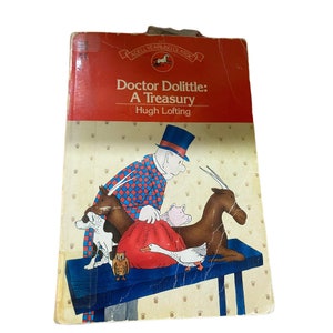 Doctor Dolittle a treasury Hugh Lofting paperback book