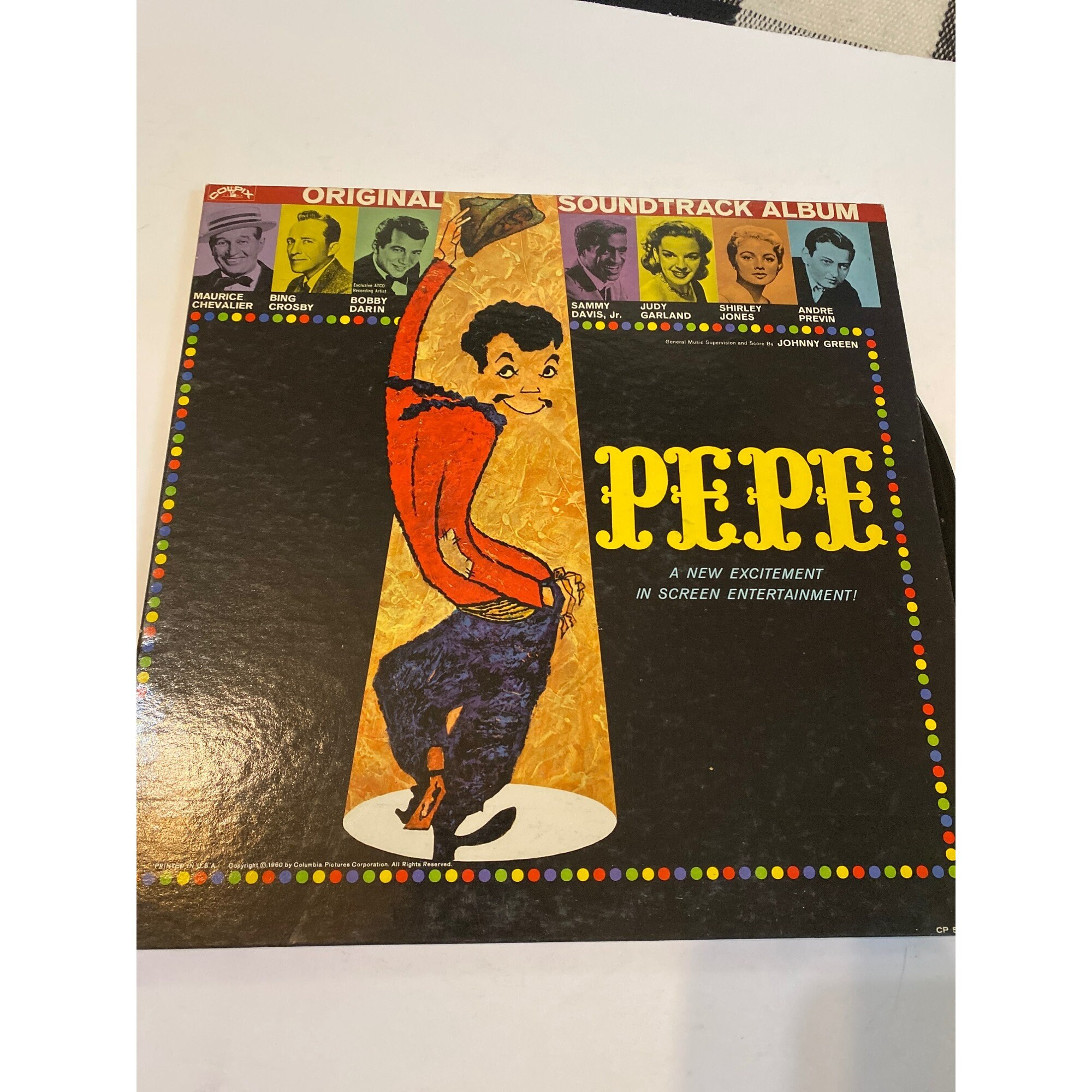 Vintage Vinyl Record Pepe Original Soundtrack Album - Etsy