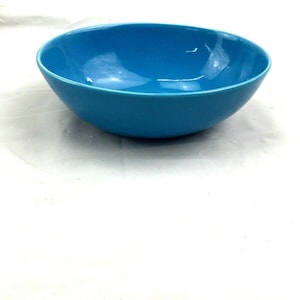 Ceramic Blue Decorative Bowl