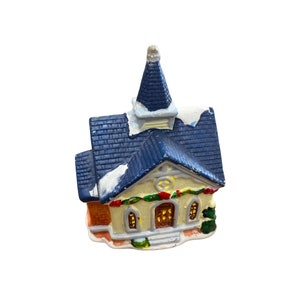 AS IS Vintage unbranded ceramic Christmas house church?