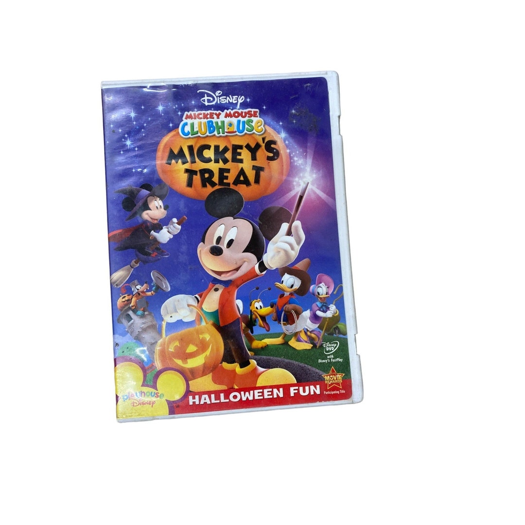 Mickey Mouse Clubhouse DVD poster: Mickey's Treat [Disney] Halloween