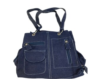 large multi pocket purse