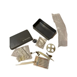 Vintage singer sewing machine replacement cleaning parts