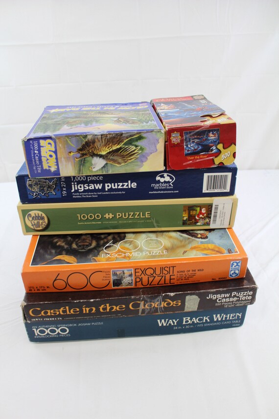 Lot Of 7 Assorted Jigsaw Puzzle Lot Springbok Glowfx Schmidt Jigsaw Puzzles Toys Games Vadel Com Lot Of 7 Assorted Jigsaw Puzzle Lot Springbok Glowfx Schmidt Jigsaw Puzzles Toys Games Vadel Com