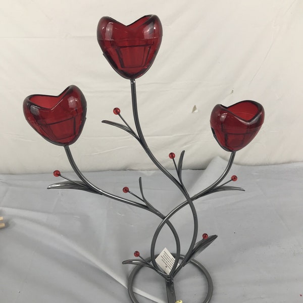 Silver Branch Candle Holder Etsy