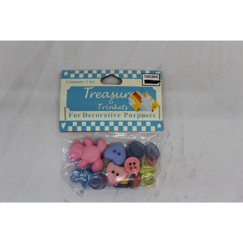 Lot of 3 assorted button packs craft sewing NIP