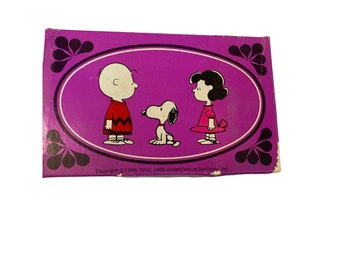 Shampoing Vintage AVON Charlie Brown Snoopy 1985 - RARE - Collection Années 80