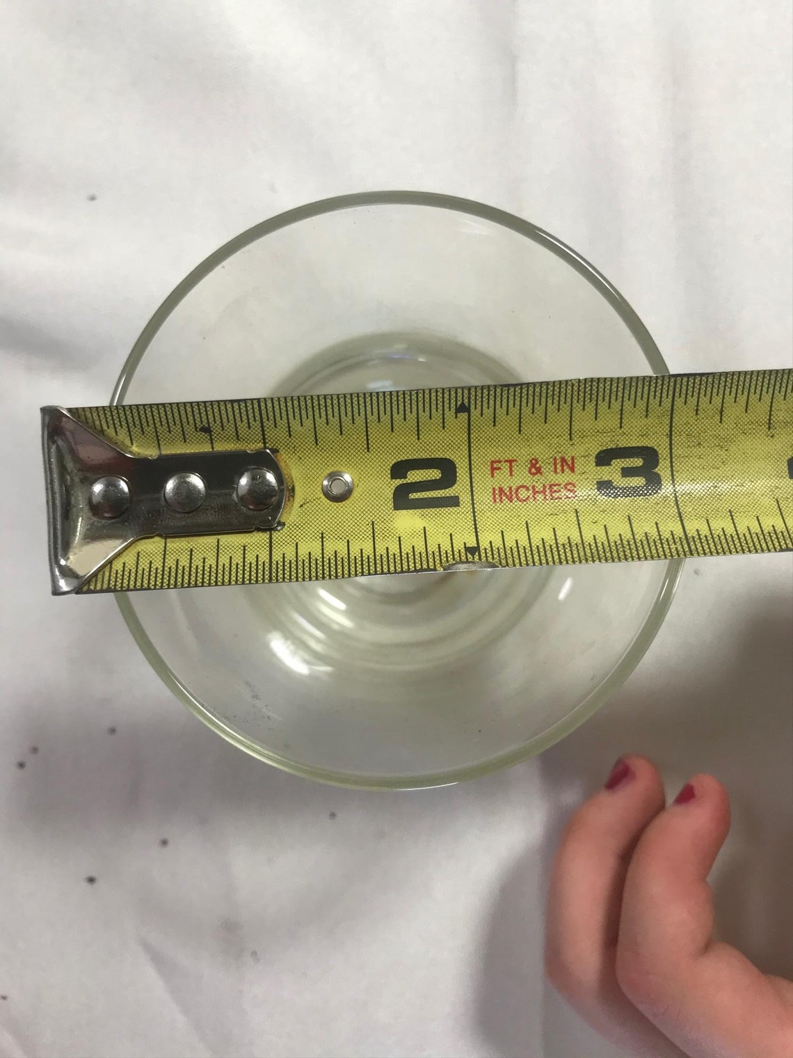 Lot of 8 Heavy Round Bottom Drinking Glasses Etsy