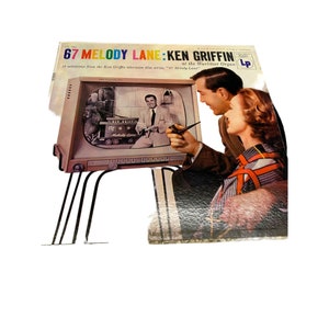 Vintage vinyl record Ken griffin at the Wurlitzer organ 67 melody lane