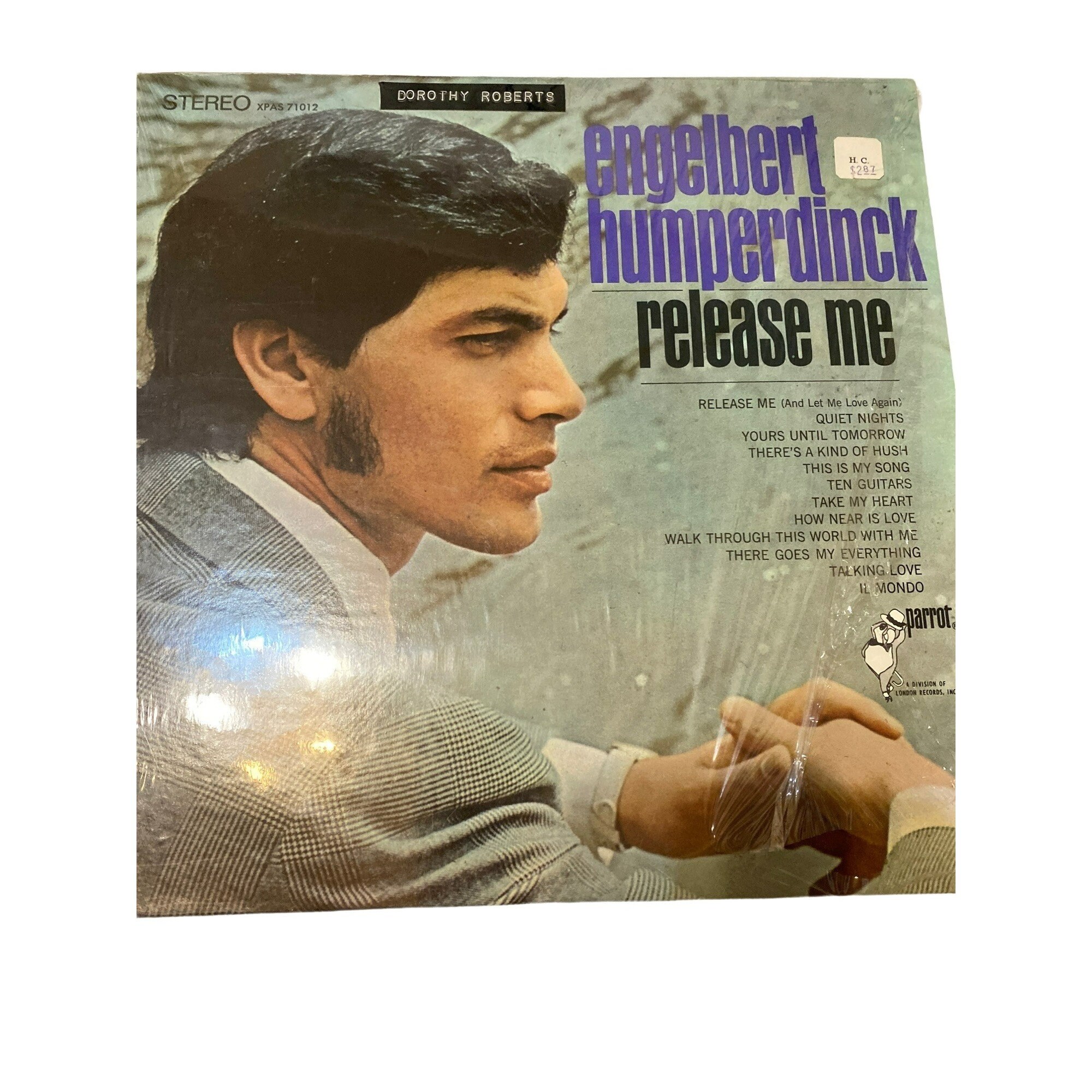 Vintage Engelbert Humperdinck Release Me Vinyl Record - Etsy