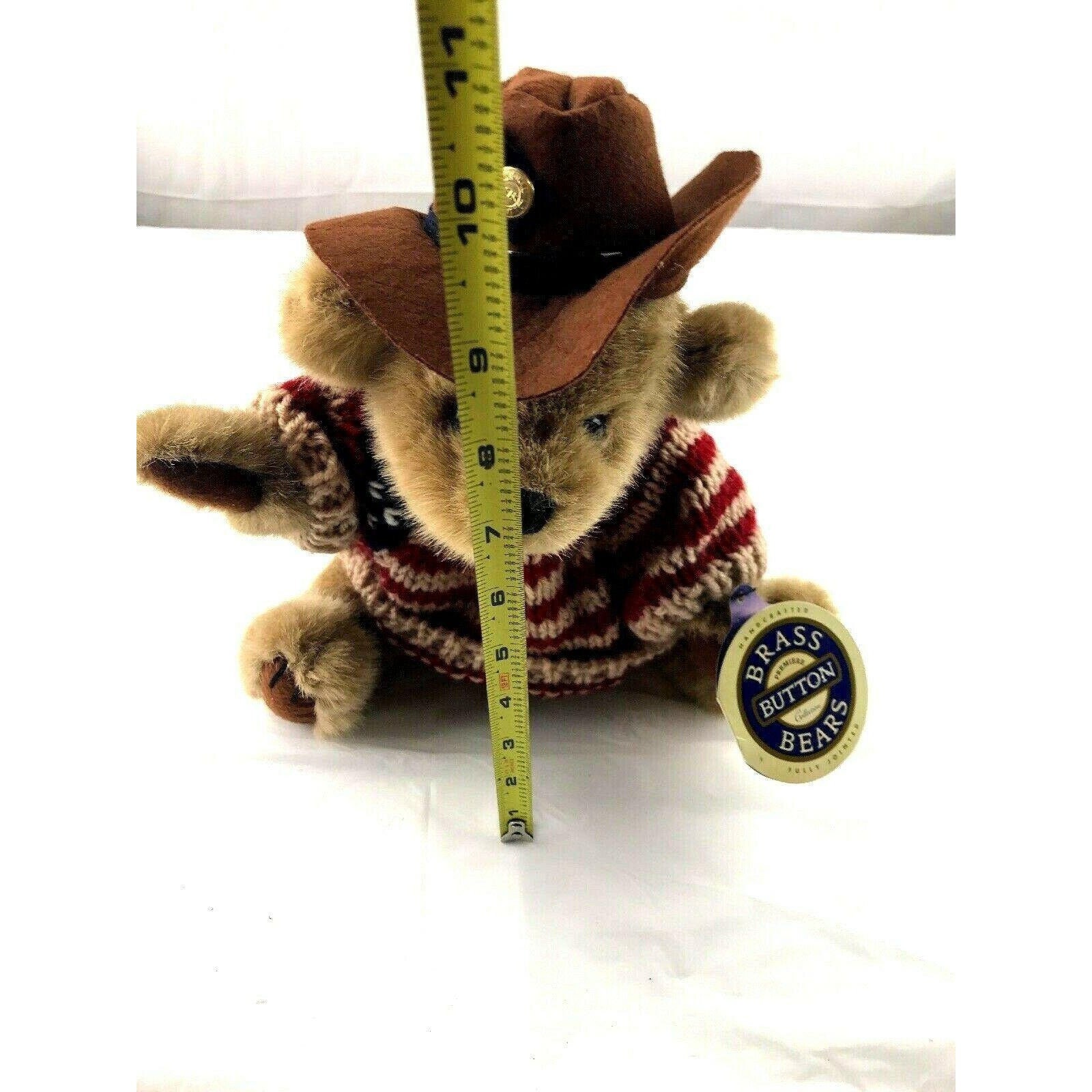 Brass Buttons Bears Cody Friendship Bear Stuffed Animal Plush Etsy