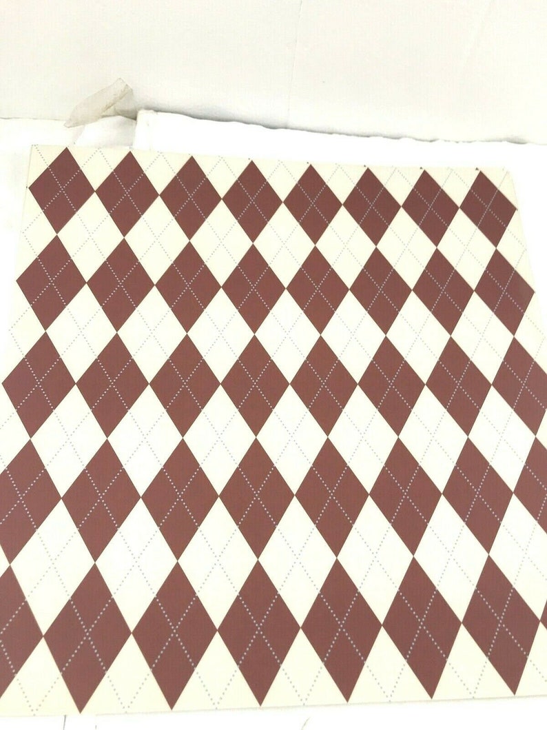 Brown and Cream 12 x 12 scrapbook paper cardstock acid and lignin free